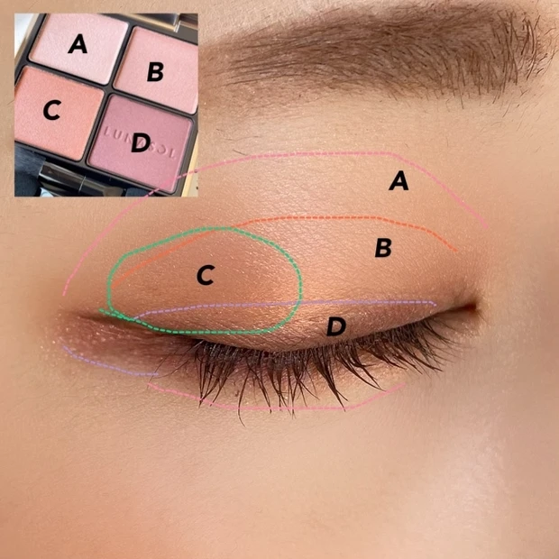 〈春の新作コスメ〉【ルナソル アイカラーレーション 19 マホガニー】話題沸騰の新色を〝今日のメイク〟と共に解説・スウォッチ!_7