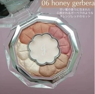 【おすすめ赤アイシャドウ③】ジルスチュアート　ブルームクチュール アイズ 05、06_ジルスチュアート　ブルームクチュールアイズ 06のスウォッチ_1