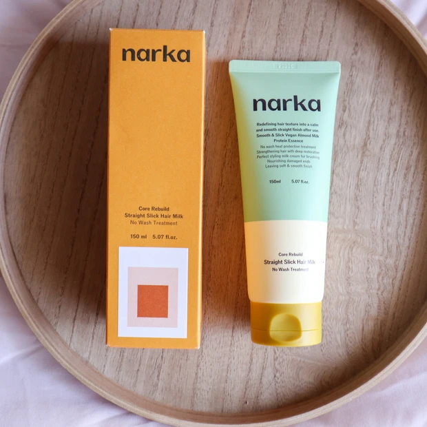 narka ストレートスリックヘアミルク