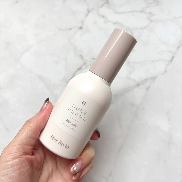 欠品続きのヘアミルク「RICH ESSENCE HAIR MILK - NUDE PEARL -」
