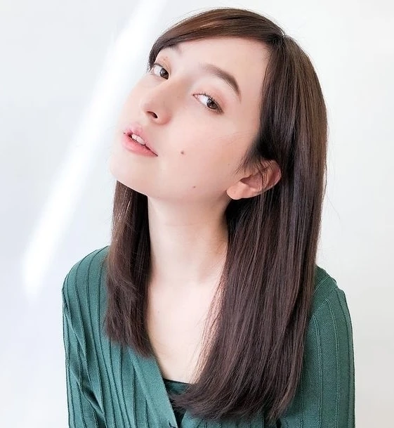 前髪なしロング２