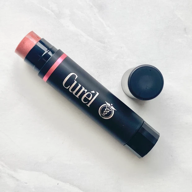 キュレル　プチプラ　リップクリーム　色付きリップ　ピンク