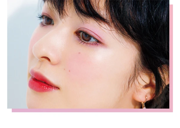 触れたくなるフォギーな桃肌