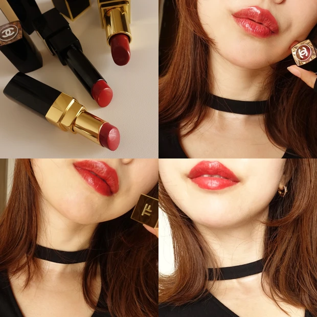 【赤リップ3選】既存色から選ぶ「一生推したい」運命レッドを塗ってみた：カラー比較