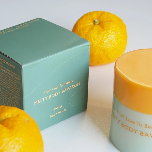 「フロムロストゥービューティー メルティボディババロア」の外箱