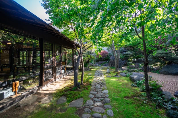 ASUKA　ひとリート　日帰り　リトリート　前野原温泉　さやの湯処　庭園