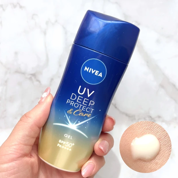 ニベア ニベア UV ディーププロテクト&ケア ジェルはドラックストアで買えるおすすめ日焼け止め