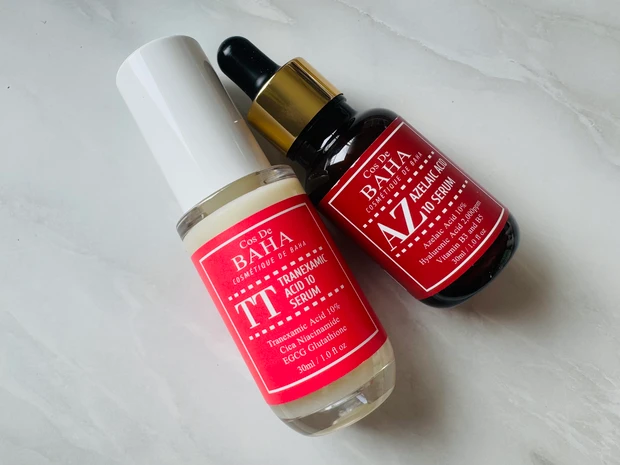 コスデバハのトラネキサム酸10％セラム、アゼライン酸10％セラム