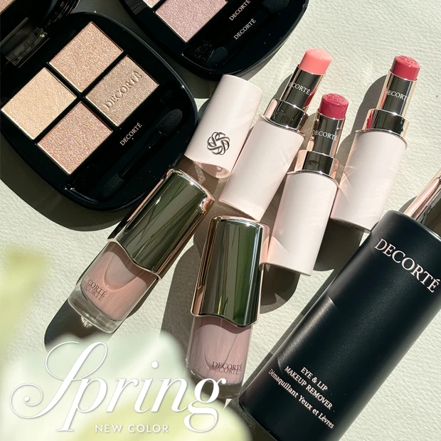【春コスメ2026】コスメデコルテの春新色を全色スウォッチ！ 新作のティントリップに注目