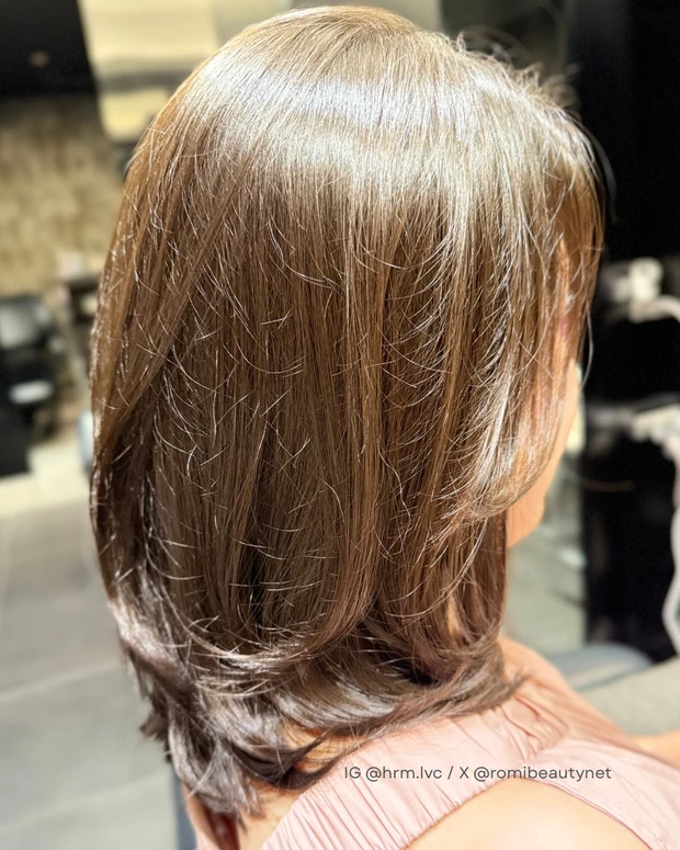 ヘアスタイル　サイド