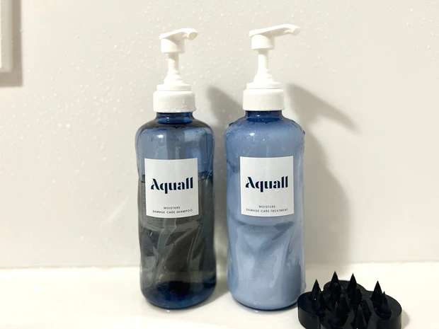 【Aquall】潤い、まとまり、香り、コスパ良し！！ヘアアイロンで仕上げたかのような滑らかな洗い上がりのシャンプー&トリートメント_1