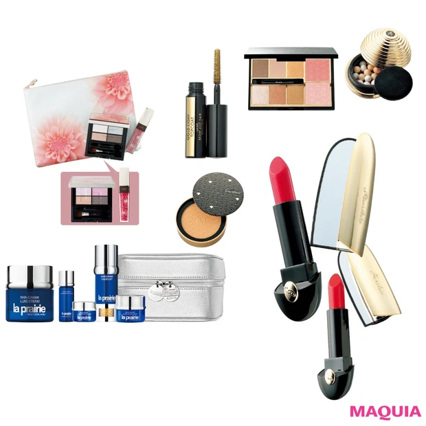 ゲラン、エスト、ラ・プレリーのゴージャスなご褒美コスメ【クリスマスコフレ…