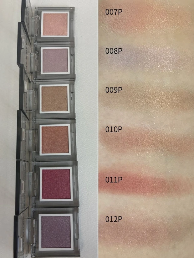 アディクション ザ シングル アイシャドウ パール 007P~012P スウォッチ