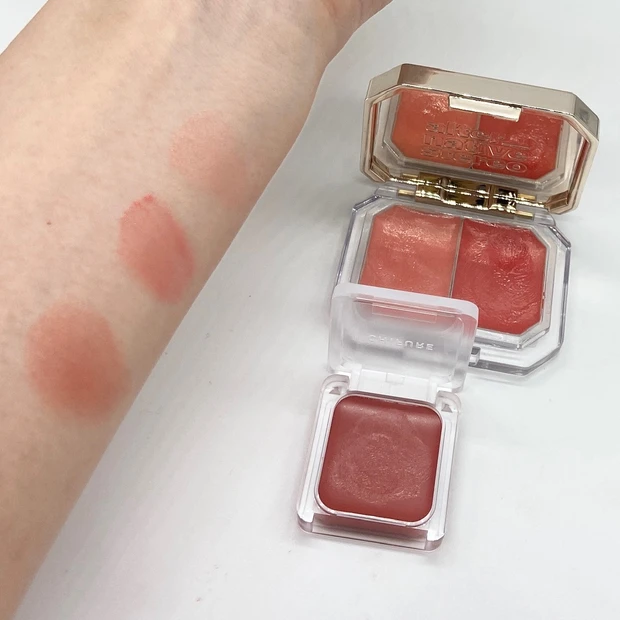 【イエベ春に似合うチーク】2500円以下で買える！おすすめチーク【プチプラ】塗り比べ_5_2