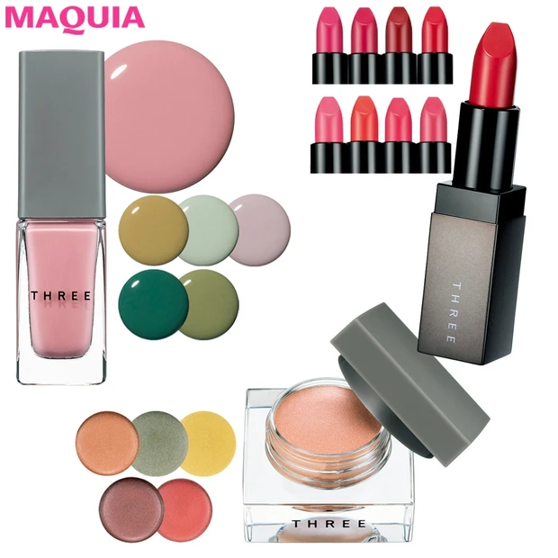 似合う色が必ず見つかる！ THREEの春新色はリップが大充実