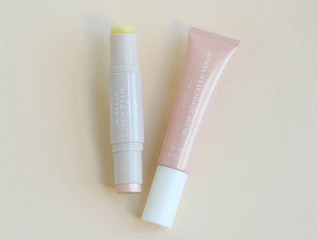 Her lip to BEAUTY グロウサンスクリーンセラム、ミラクルサンバームデュオ