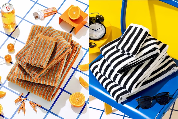 3COINS　スリコ　しましまタオル　