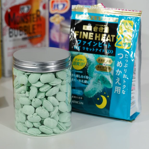 全身ぽかぽか『温活浴』に入浴剤が大活躍!シュワシュワ炭酸風呂になる【バブ】と【きき湯】5種比較レビュー。_9_1