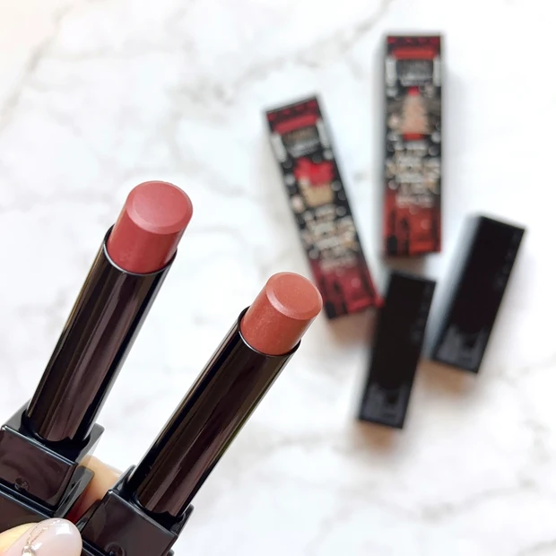 KATE リップモンスター EX-11とEX-12 並べた写真