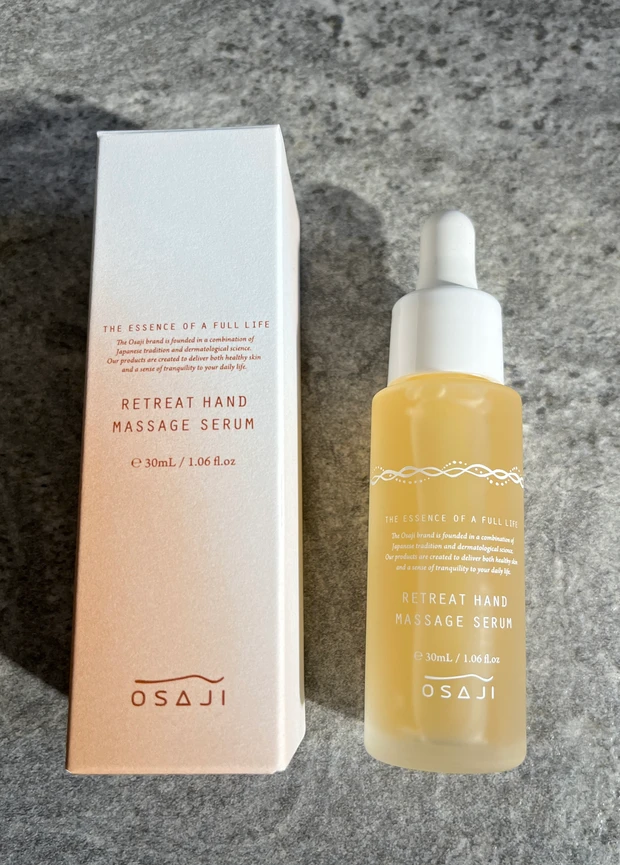 オサジ　リトリート ハンド マッサージ セラム　ベタつかない　ハンドクリーム　美容液