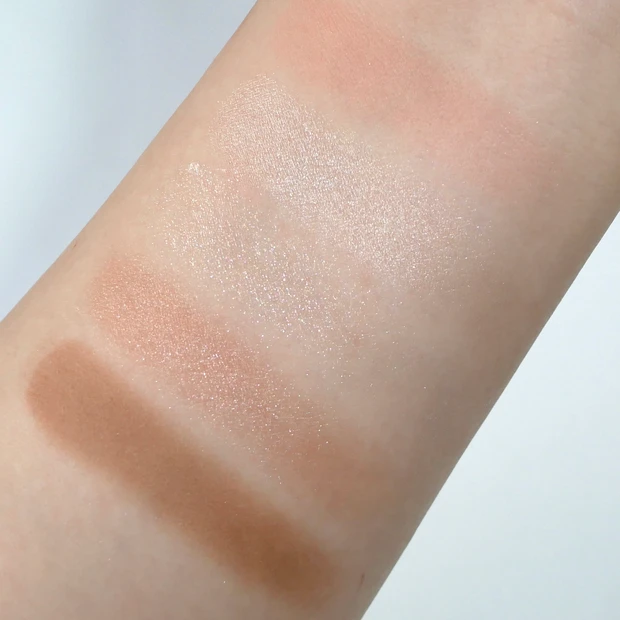 セザンヌ CEZANNE 新作 フェイスアイパレット 01 ピュアコーラル