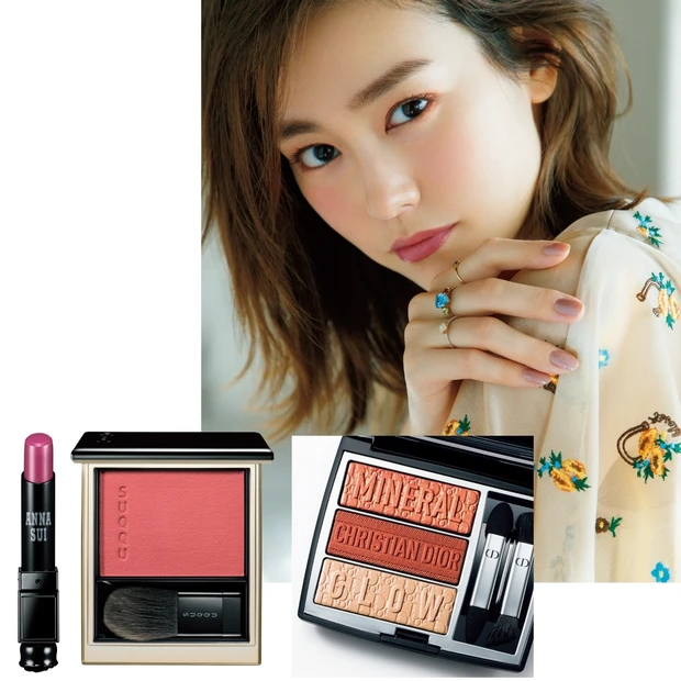 桐谷美玲さんがディオールのアイパレットで三変化！ 色っぽ、好感度、クール…