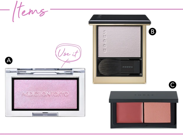 さり気ない立体感と透明感を手に入れたい! 山本舞香さんが表情に寄り添うニュアンスチークに挑戦_4