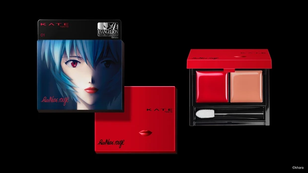 「綾波レイ、はじめての口紅」KATE×エヴァンゲリオンのコラボリップが11/4Web予約開始・発売は来年2月_8