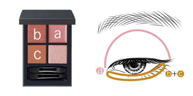 ベスコス受賞【THREEのアイパレット】で一重＆奥二重さん・二重さんに似合う【目の形別メイク】_5