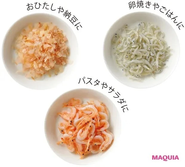 【免疫力アップにおすすめの食べ物&食べ方】トッピング食材で たんぱく質量を底上げ