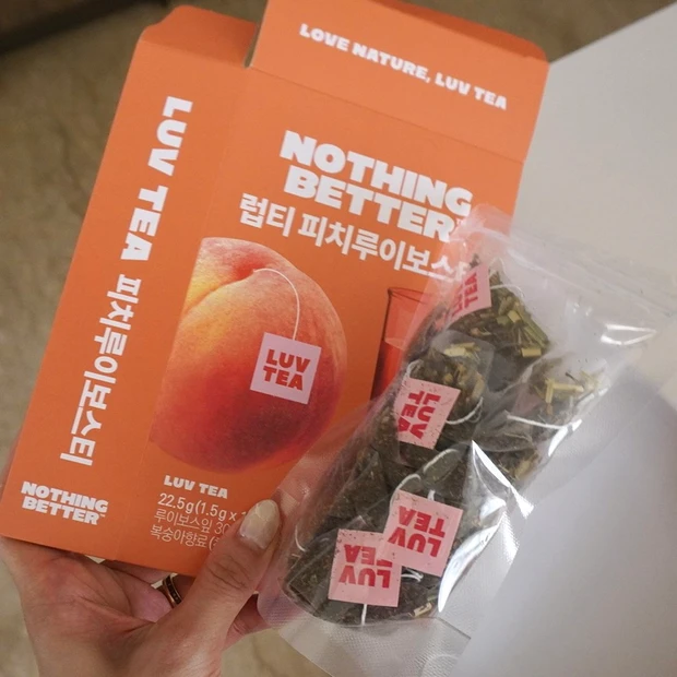 オリヤンのおすすめインナーケアアイテム⑤NOTHING BETTER ラブティー （かぼちゃ・ピーチルイボス・小豆）