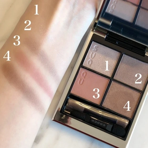 Chikaさん SUQQU(スック) シグニチャー カラー アイズ 01 瑞花 -MIZUHANA スウォッチ