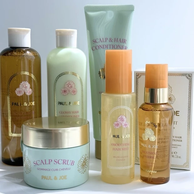 【ポール & ジョー】ヘアケアコレクションが新登場！ シャンプーやヘアオイルなど、毎日使うたびに心が…