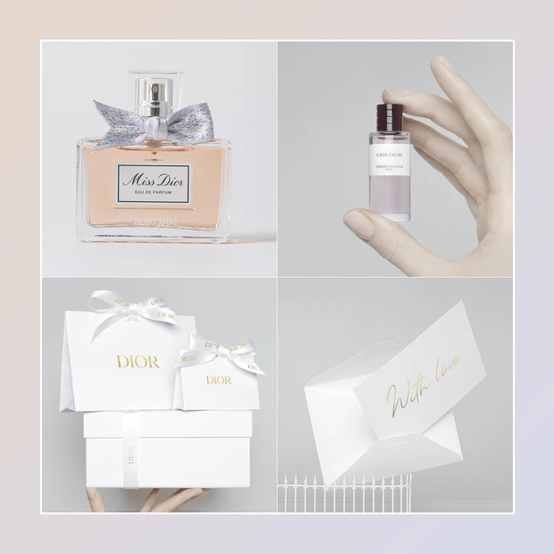 dior デパコス ギフト ラッピング メッセージ 刻印