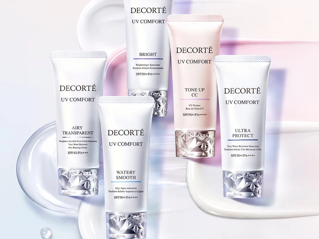 革新的な透明タイプも新登場！コスメデコルテのUVがパワーアップ