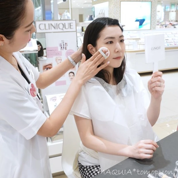 コスメカウンターに気軽に立ち寄れる❤ クリニーク「キレイ★TIME」でベースメイク体験