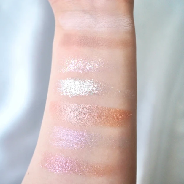 ラブライナー アイカラーパレット<アイシャドウ>ライラックブーケ スウォッチ