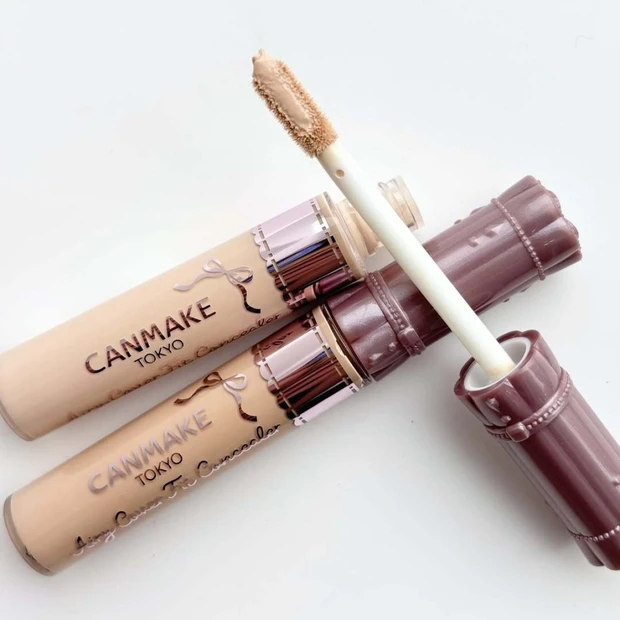 【キャンメイク】新作リキッドコンシーラーが登場！ 「エアリーカバーフィットコンシーラー」全2色をスウ…