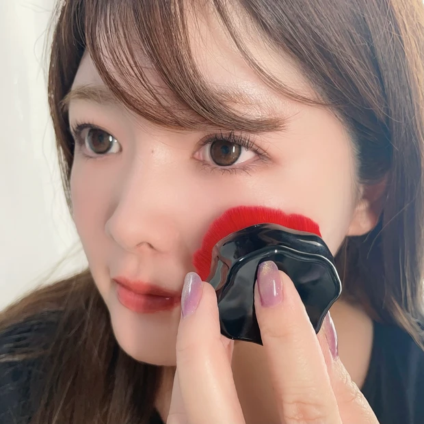 崩れにくい ベースメイク ブラシ磨き