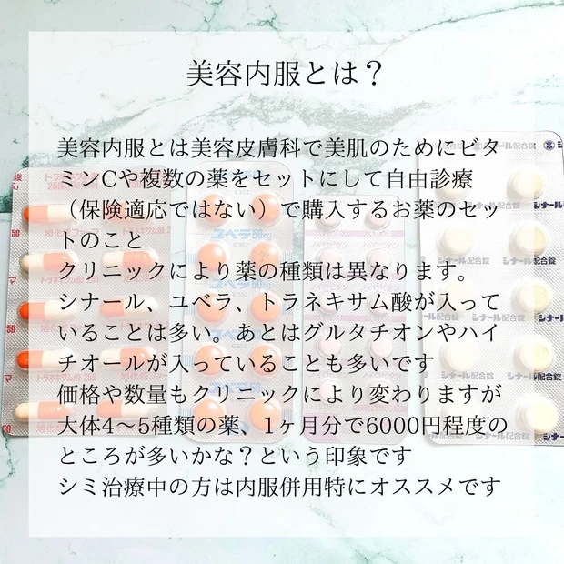 【美容クリニック】美容内服ってなに??_2_1