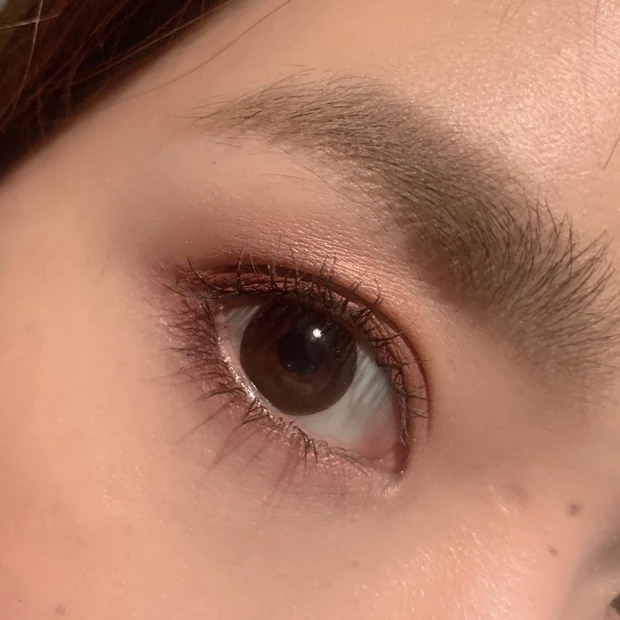 秋色新調☆くすみ色Part2❗ ettusais(エテュセ) アイエディション カラーパレット&ジェルライナー01バーカンディブラウンをスウォッチ！_4_1