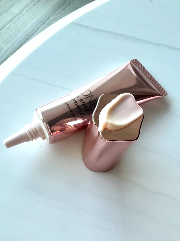 【ONE BY KOSE】押し返すハリ感!ザ リンクレス Wでシワケア_1