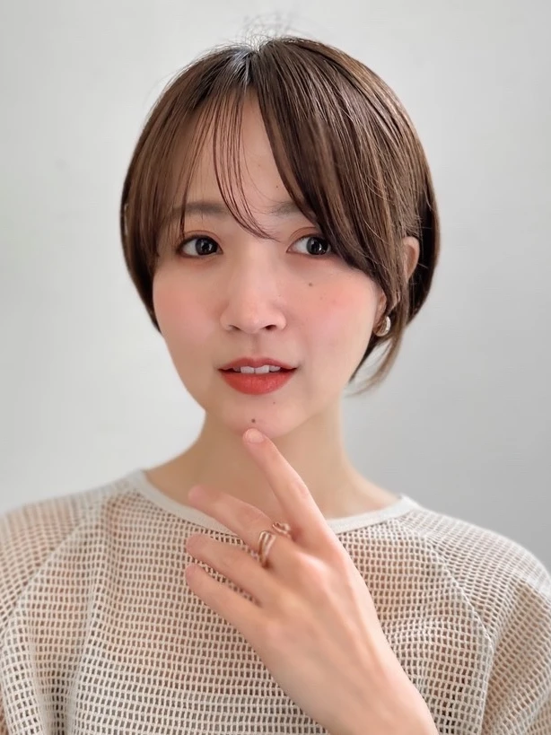 髪型 マッシュショート ショートヘア 小顔ヘア カットのポイント