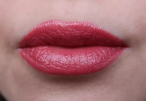 リンメル ラスティング プロボカリプス リップカラーを塗った直後