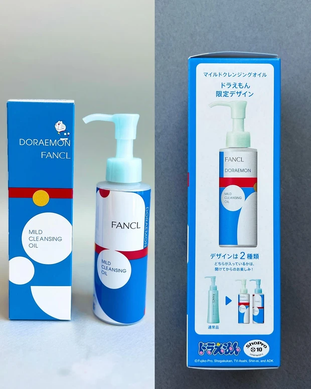 ファンケルマイルドクレンジングオイル ドラえもんドラミ 6本セット 化粧品】マイルドクレンジング オイル ドラえもん限定デザイン