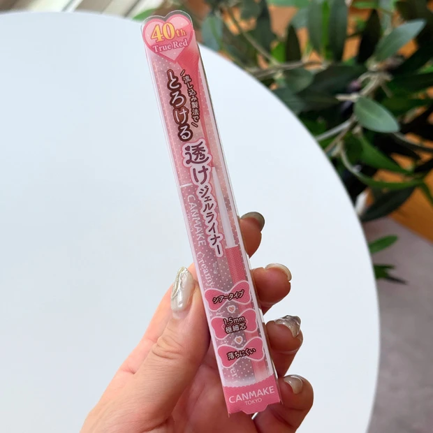 CANMAKE キャンメイク クリーミータッチライナーシアー トゥルーレッド