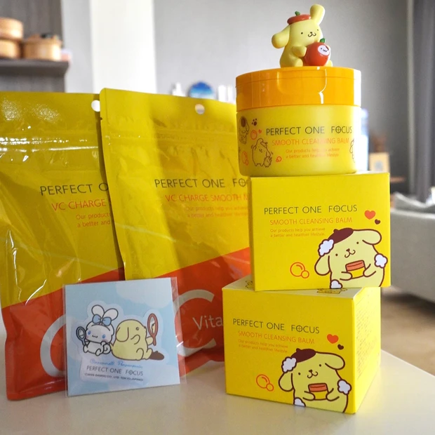 パーフェクトワン フォーカス スムースクレンジングバーム ポムポムプリン限定コラボ