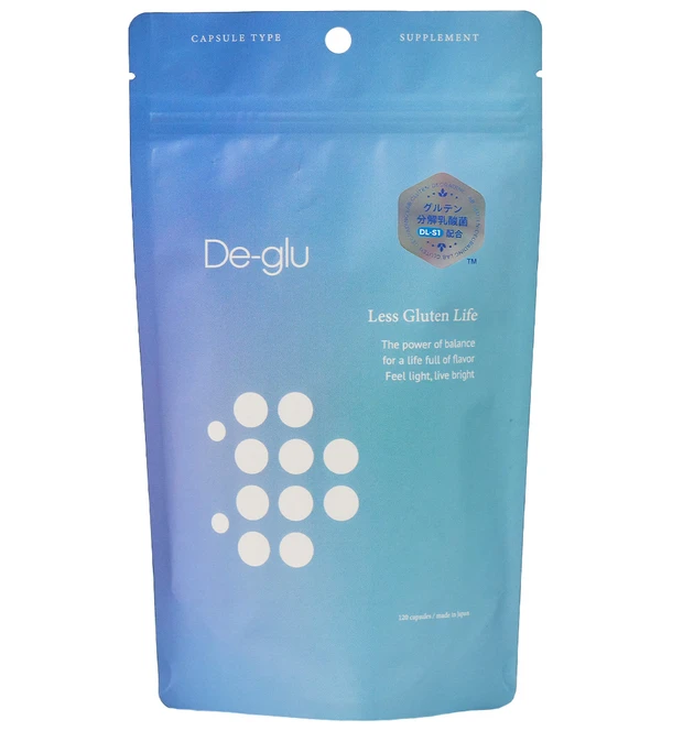 一粒万倍日 2025年11月 開運コスメ 開運アイテム グルテン分解乳酸菌サプリメント De-glu カプセルタイプ 120粒入 ¥7560/エイトウィル