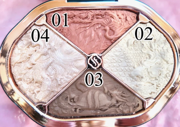 【中国コスメを使用して「中華メイク」にチャレンジ！】花西子_4_2