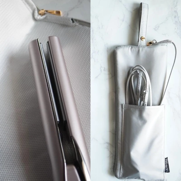 「ケアレクト by プリュスオー スムースケアアイロン 25mm」ケース付き